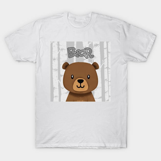 Bears Design T-Shirt by Hashop